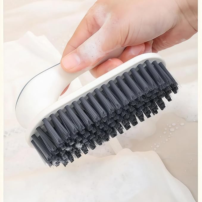 2 PCS Soft Bristle Shoe Brush Set – Long Handle & Short Handle Scrubbing - Image 6