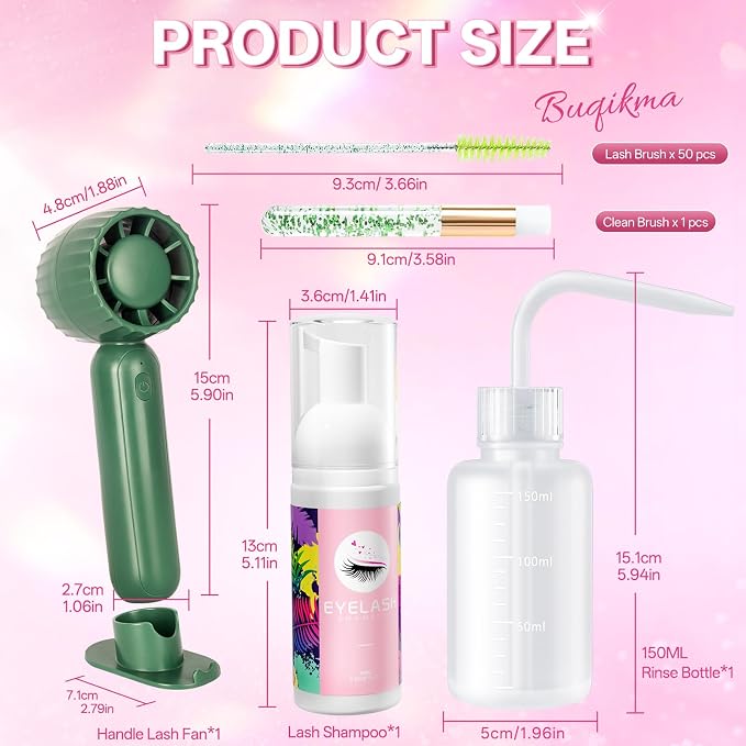 Buqikma Lash Shampoo Kit - Image 7