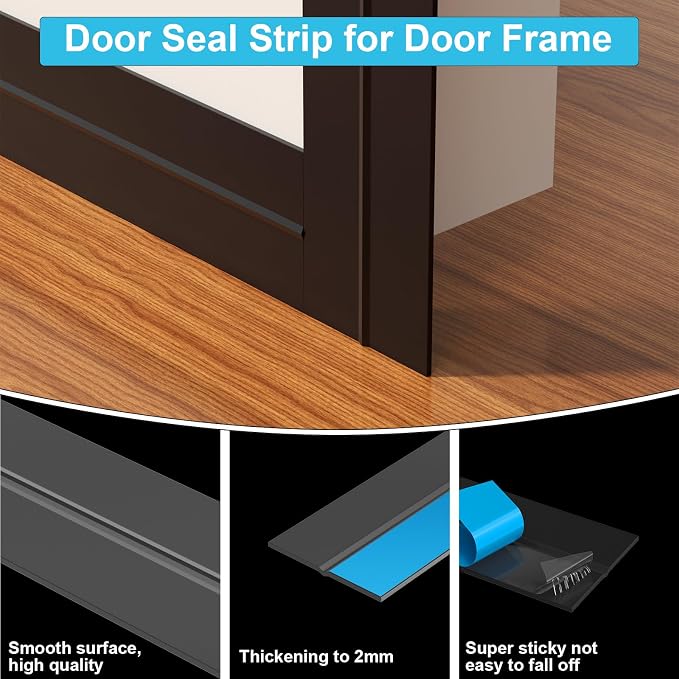 Weather Stripping Door Seal, Silicone Strip - Image 5