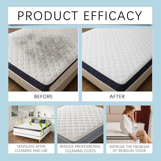 Mattress Stain Remover for Bed & Fabric, No-Scrub Fabric Spot Remover for - Image 8