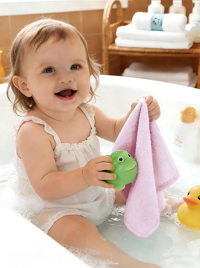 HIPHOP PANDA Baby Washcloths, Rayon Made from Bamboo - Image 9