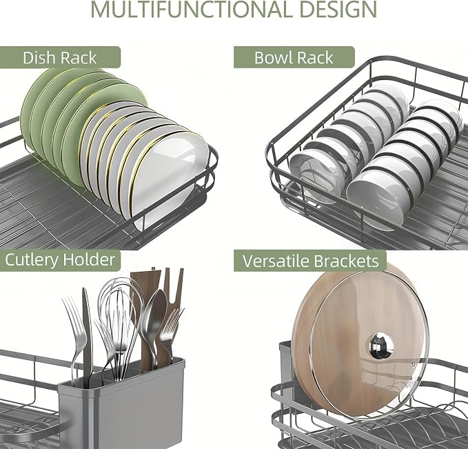 Dish Drying Rack Stainless Steel Drying Racks - Image 3