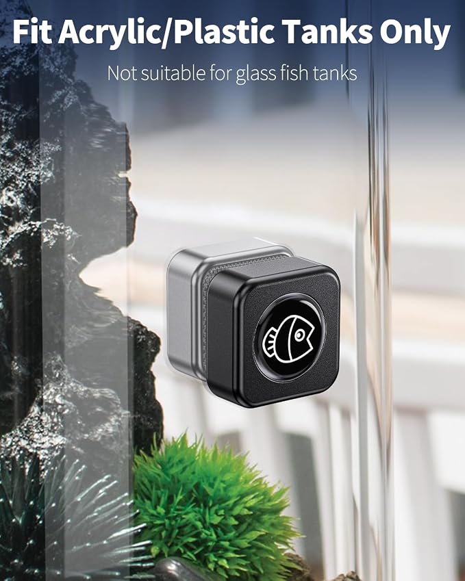 Pawfly Aquarium Magnetic Brush Fish Tank Cleaner 1 Inch Mini Stain Scrubber - Image 7