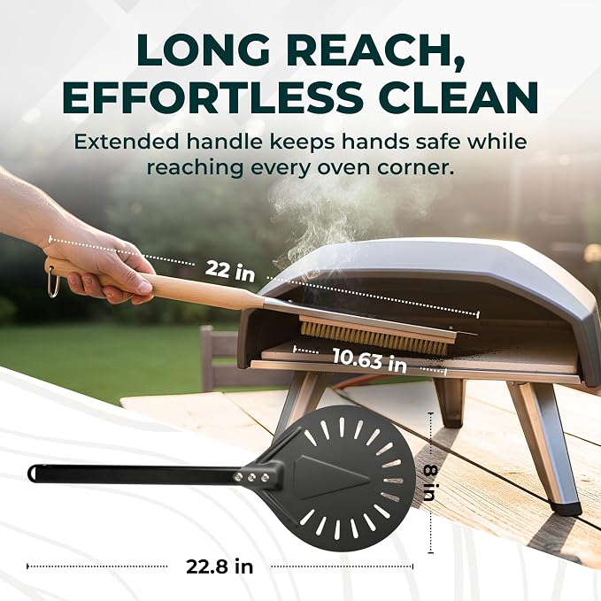 Urban Whisk 26" Pizza Oven Brush - Image 2