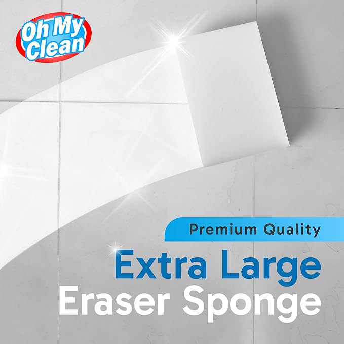 Extra Large Eraser Sponge – Extra Thick, Long Lasting Magic Melamine Cleaning - Image 2