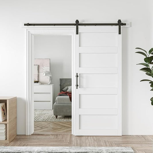 38in x 84in Sliding Barn Door by COSHOMER
