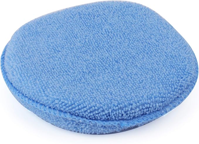 Fasmov Microfiber Applicator Pads Wax Applicator, 20 Pack Foam Applicator Pads - Image 3