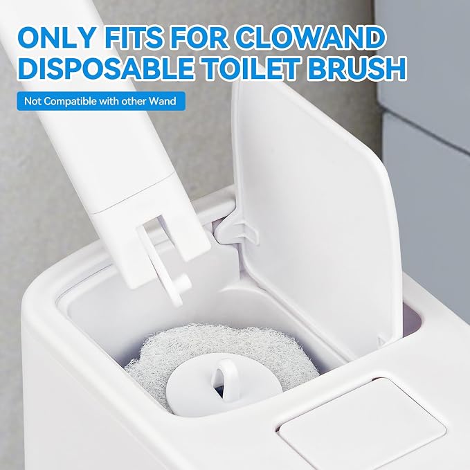 Disposable Toilet Brush with 48 Refills, Toilet Bowl Cleaner, Toilet Cleaning - Image 6