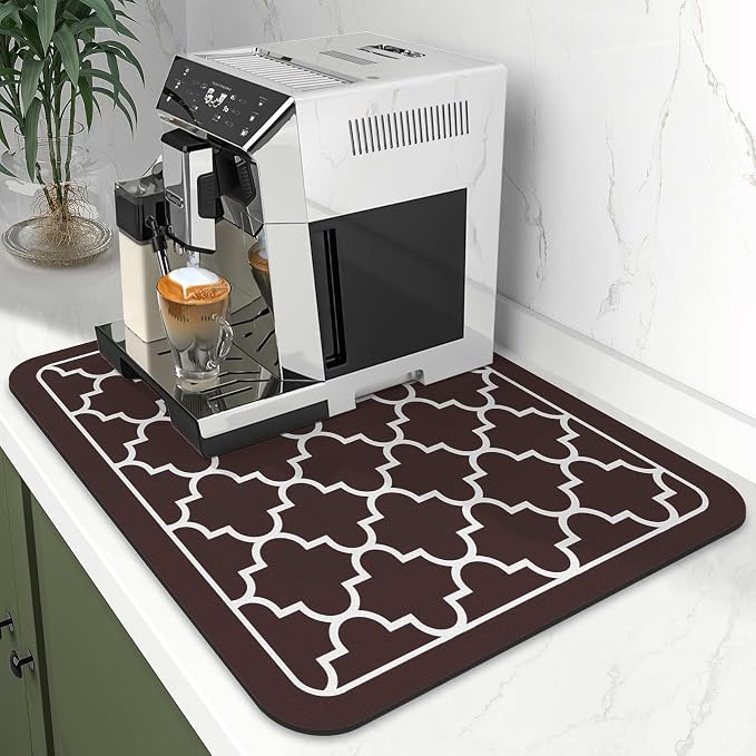 WISELIFE Dish Drying Mat Super Absorbent Drying Mat Large Dish Drying Mats - Image 2
