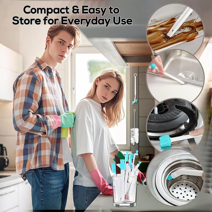XANGNIER 11 Pcs Humidifier Cleaner Brush Set – Small Detail Cleaning Brushes - Image 6