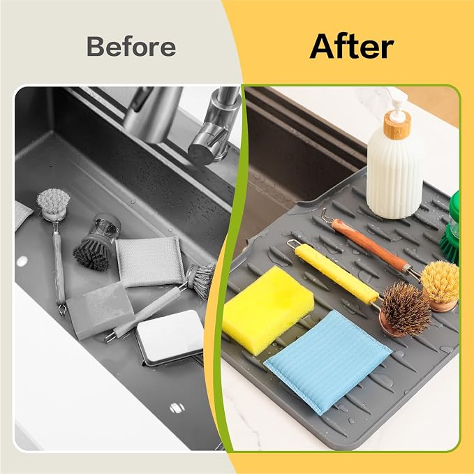 CHIKILLA Silicone Dish Drying Mat - Image 4