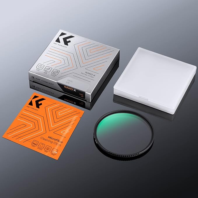 K&F CONCEPT 67mm MCUV Lens Protection Filter 18 Multi-Coated Camera Lens UV - Image 8