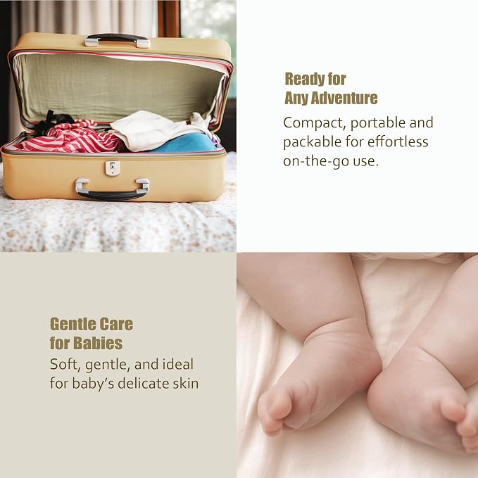 Ourmed Life Face Towels, Disposable Biodegradable Facial Towels - Image 7