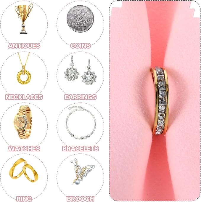 100 Pcs Jewelry Cleaning Cloth, Professional Polishing Cloth Individually - Image 5