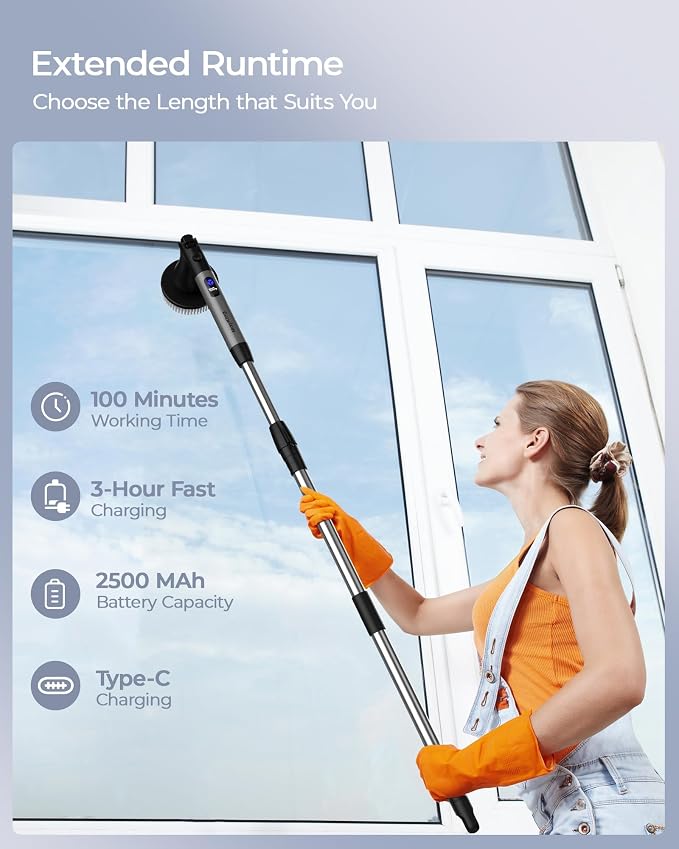 MayKing Electric Spin Scrubber - Image 7