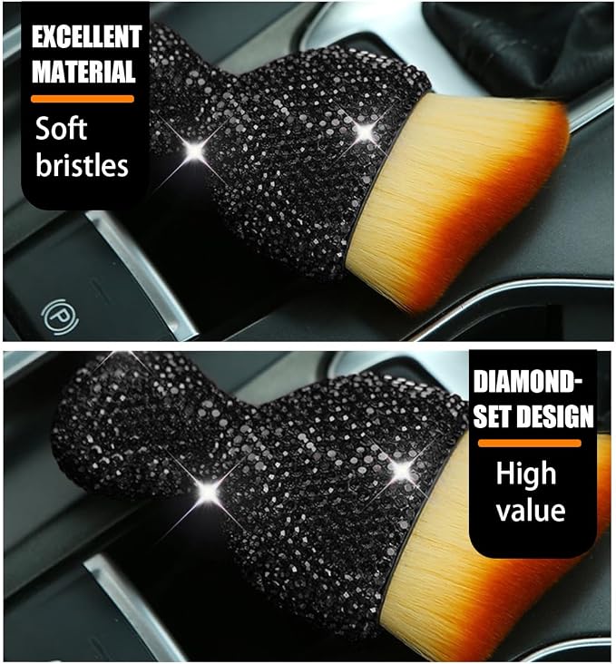 zipelo Auto Interior Dust Brush, Car Detailing Cleaning Brush - Image 5
