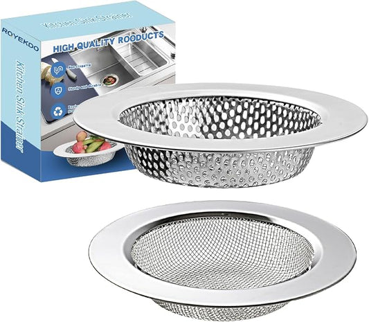 RQYEKDO Kitchen Sink Strainer Stainless Steel by rqyekdo
