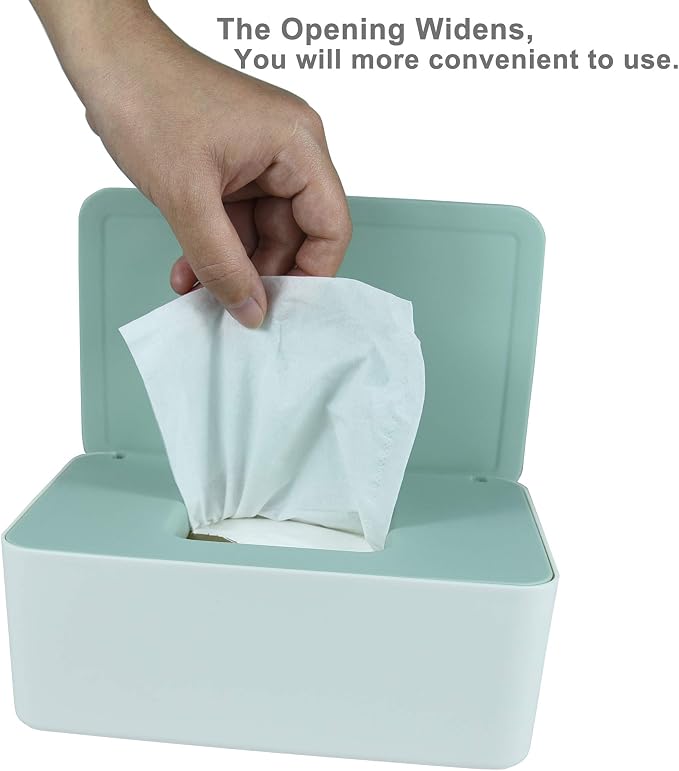 Diaper Wipes Dispenser, Tissue Storage Box Case, Wet Wipe Dispenser Holder - Image 4