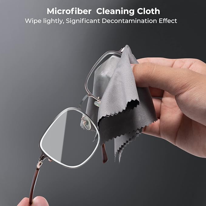 K&F CONCEPT 3 Pack Microfiber Cleaning Cloth（15x18cm）, Washable Lens Cleaning - Image 3