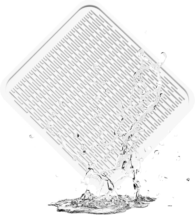 ZLR Silicone Dish Drying Mat for Kitchen Counter, Eco-Friendly Fast Dry Dish Mat by ZLR