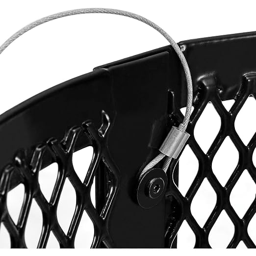 Global Industrial Outdoor Diamond Steel Trash Can - Image 8
