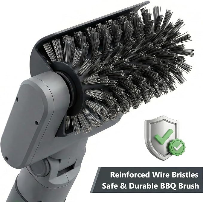 Electric Grill Brush 3-in-1 Kit – Cordless BBQ Cleaner - Image 3