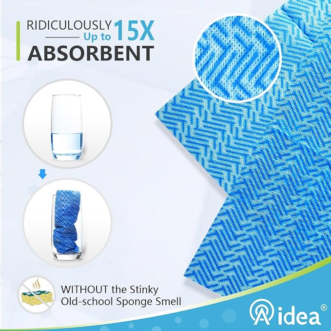 AIDEA Cleaning Wipes, Domestic Wipes, Dish Cloths - Image 3