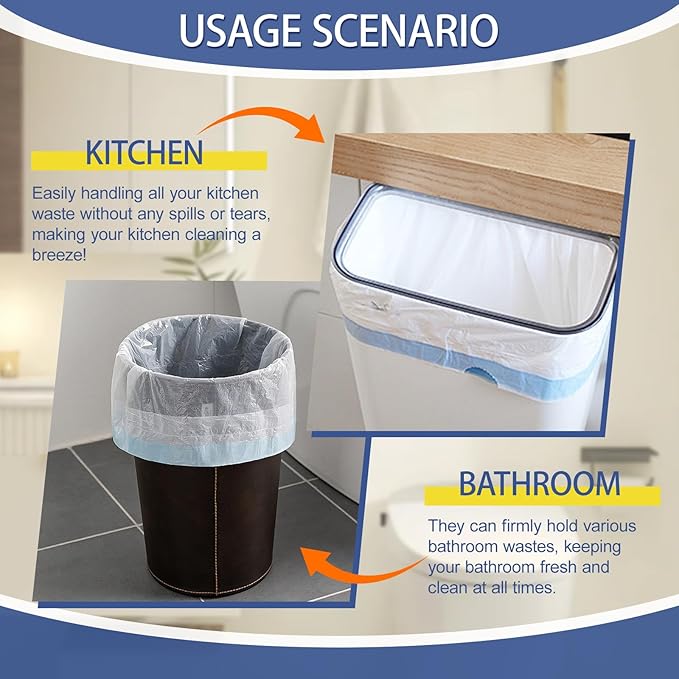 10 Gallon Trash Bags with Drawstring - Image 5
