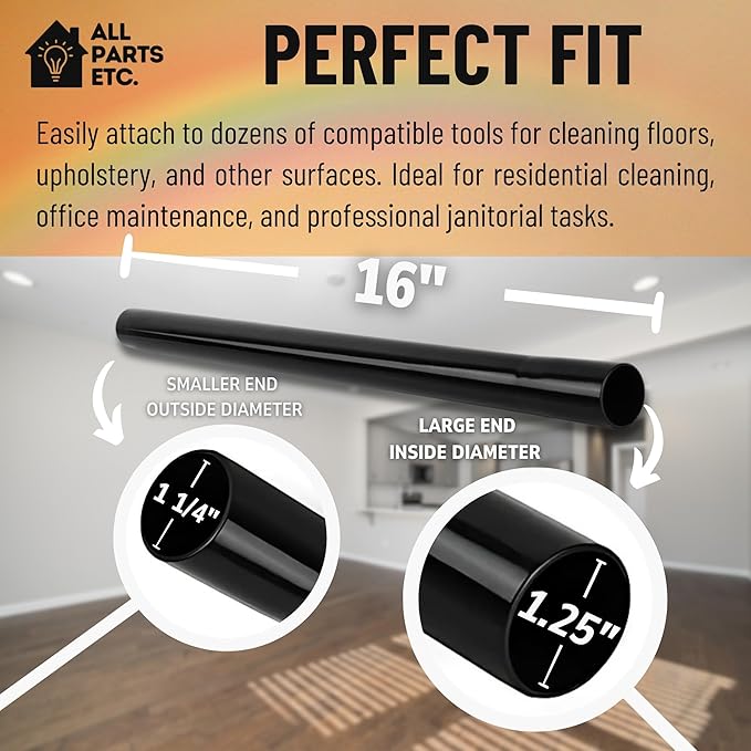 1.25 Inch Vacuum Extension Wands, 32mm Vacuum Accessories & Attachments | - Image 5