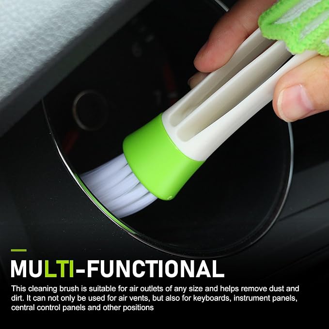 Set of 3 Mini Duster for Car Air Vent, 3 Arms Blinds Duster, Automotive Air - Image 6