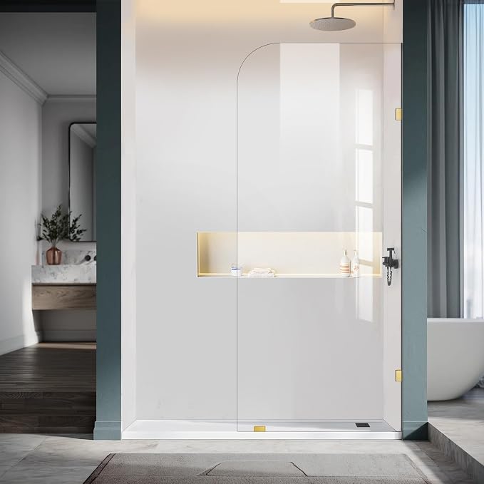Frameless Shower Door, 3/8" Glass Shower Doors - Image 6