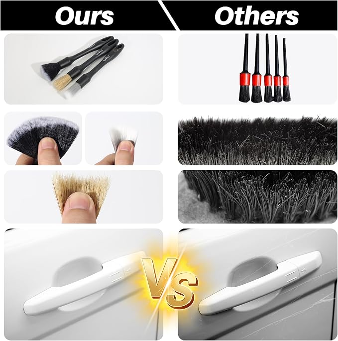 8PCS Car Detailing Brush Set - Image 8