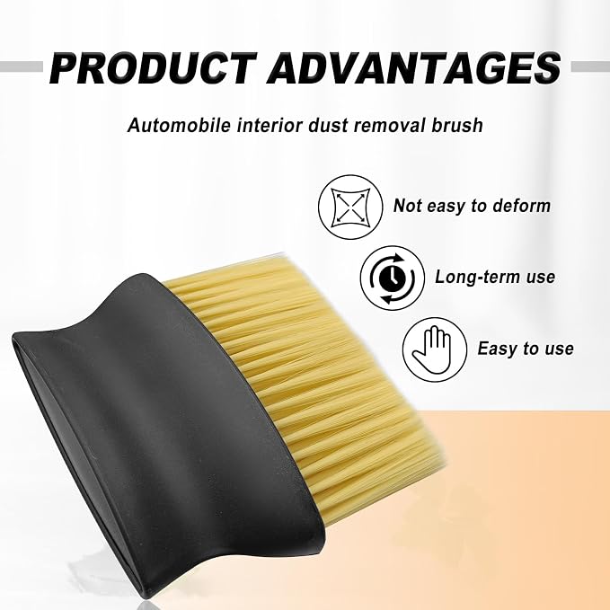 Car Detailing Brush with Ultra Soft Bristles Automotive Interior Cleaning and - Image 4