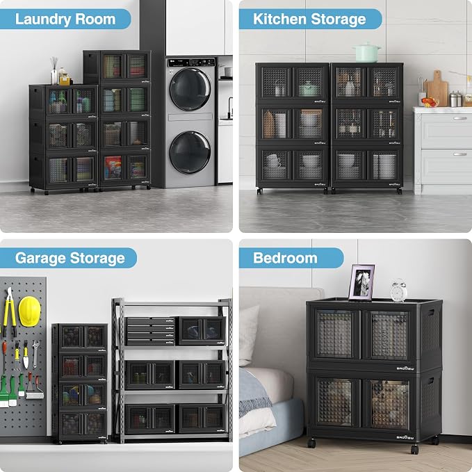 BROVIEW 400Qt Stackable Storage Bins - Image 8
