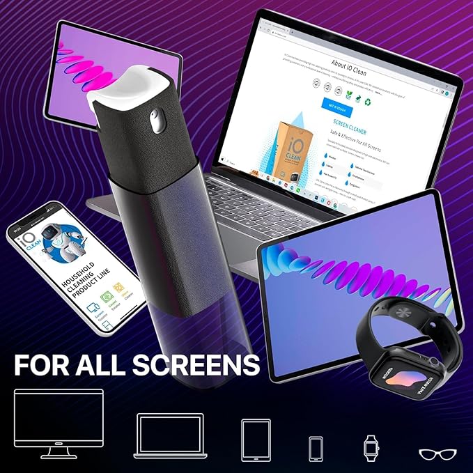 Mini Screen Cleaner Spray – Finger Proof Screen Cleaner - Image 6