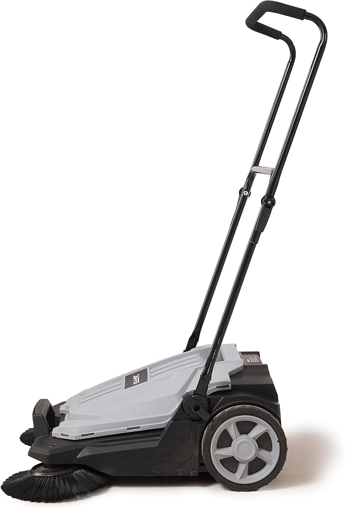 Walk-Behind Outdoor Hand Push Floor Sweeper - Image 4