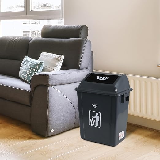 Kiddream 4 Packs 5 Gallons Swing Lid Garbage Can, Plastic Trash Can - Image 6