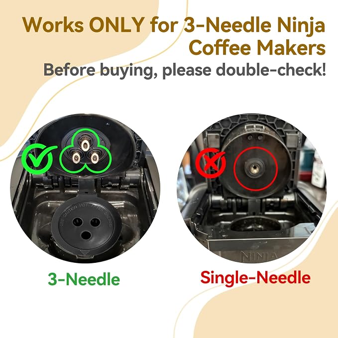 5 Pack Ninja Reusable Coffee Pods: Reusable K Cups - Image 2