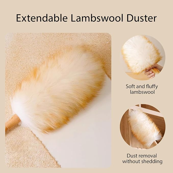 Kaxich Extendable Lambswool Duster 30-55 Inch - Image 3