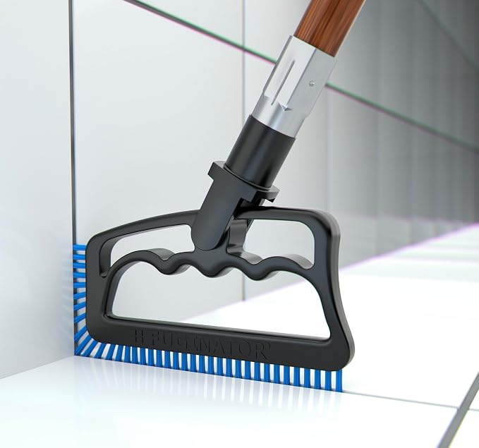Fuginator Scrub Brush for Tile and Grout: Stiff Nylon Bristle Scrubbing Brush - Image 2