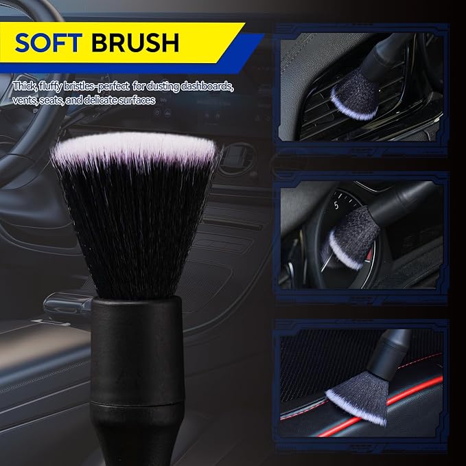4PCS Car Detailing Brush Kit - Image 4