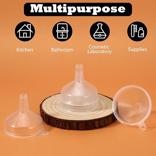 4PCS Mini Plastic Funnel, 5.5cm/2.17Inch Funnels - Image 3