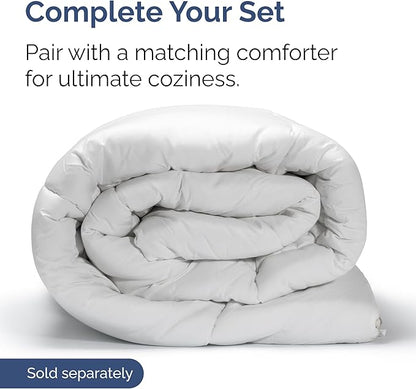 Air Mattress Sheet Set for Queen Size - 4 Piece Breathable & Cooling Sheets w/ Extra Deep Pockets - Fits Inflatable & Blow Up Air Mattresses Up to 24 Inches Thick - Ultra Soft & Wrinkle Free - White