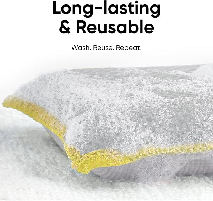 Microfiber Sponges for Dishes, Non-Scratch Sponge Dish Scrubber Heavy Duty - Image 6