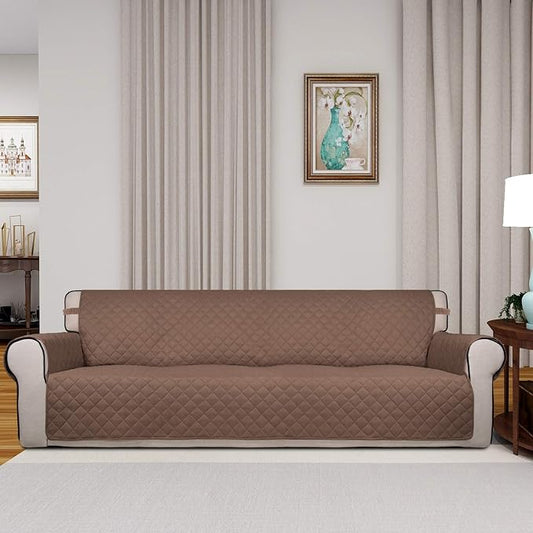 PureFit Reversible Quilted Sofa Cover, Water Resistant Slipcover Furniture - Image 2