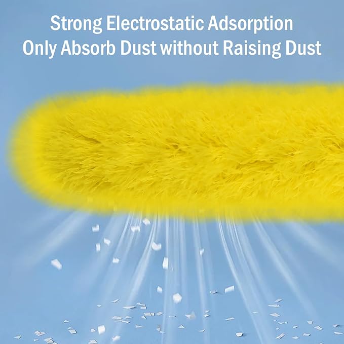 Cobweb Duster with Extension Pole, Spider Web Brush, Dusters - Image 3