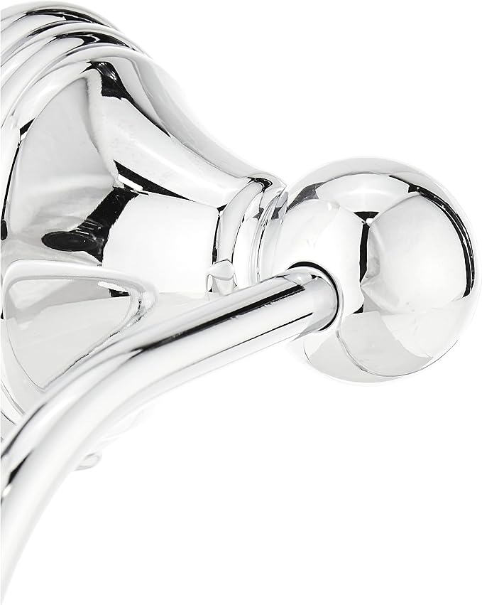 Moen Preston Collection Chrome Single Post Toilet Paper Holder, Wall Mounted - Image 5