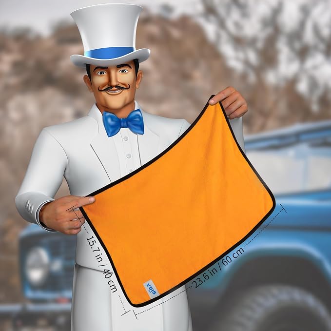 MR.SIGA Professional Premium Microfiber Towels - Image 2