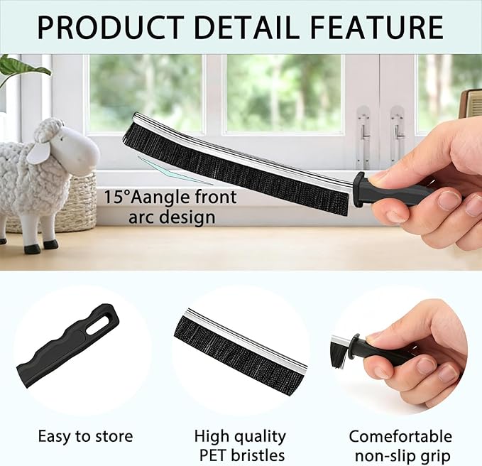 Crevice Cleaning Brush Set, Tight Spaces & More - Image 2