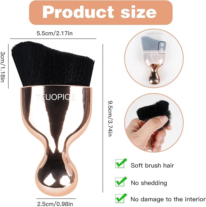 Car Interior Cleaning Brush, Car Duster Interior, Car Detailing Brush Dusting - Image 2